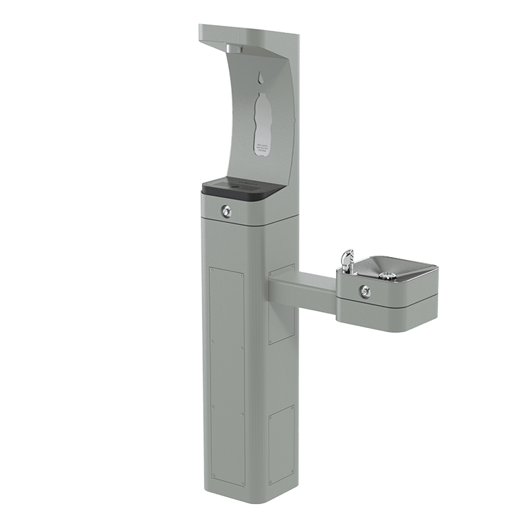 3611FR ADA Outdoor Freeze-Resistant Stainless-Steel Bottle Filler and Fountain