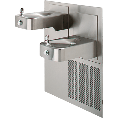 Barrier-free Chilled Dual Wall Mount Fountain Model: H1117.8