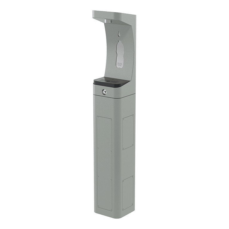 3610FR ADA Outdoor Freeze-Resistant Stainless-Steel Pedestal Bottle Filler