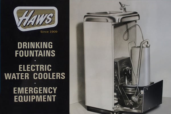 Haws Vintage Electric Water Cooler 1938
