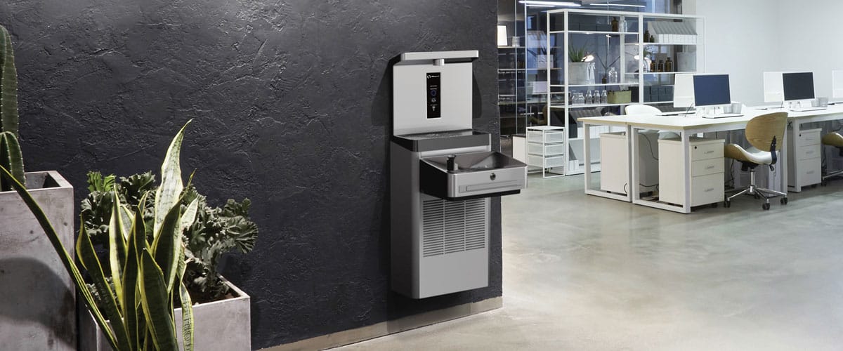 1211SFH Wall Mount ADA Filtered Touchless Water Cooler and Bottle Filler