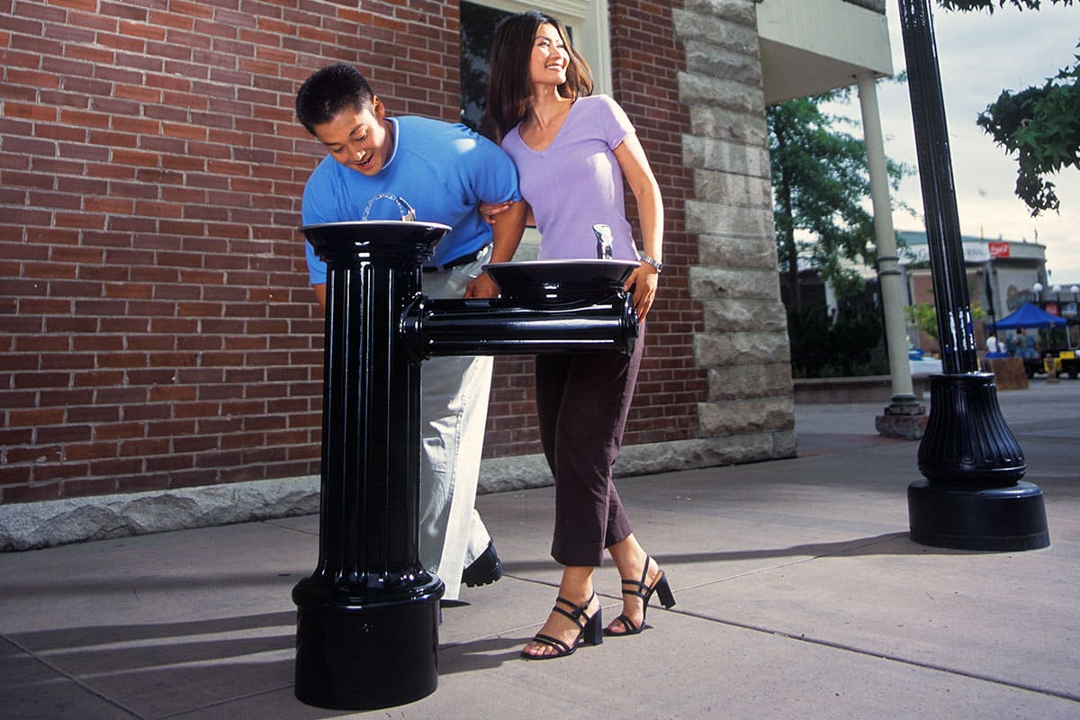 Drinking Fountains city outdoor