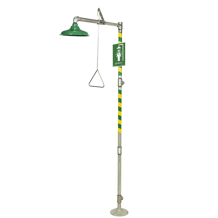 8100 AXION® MSR Floor Mount Emergency Safety Shower